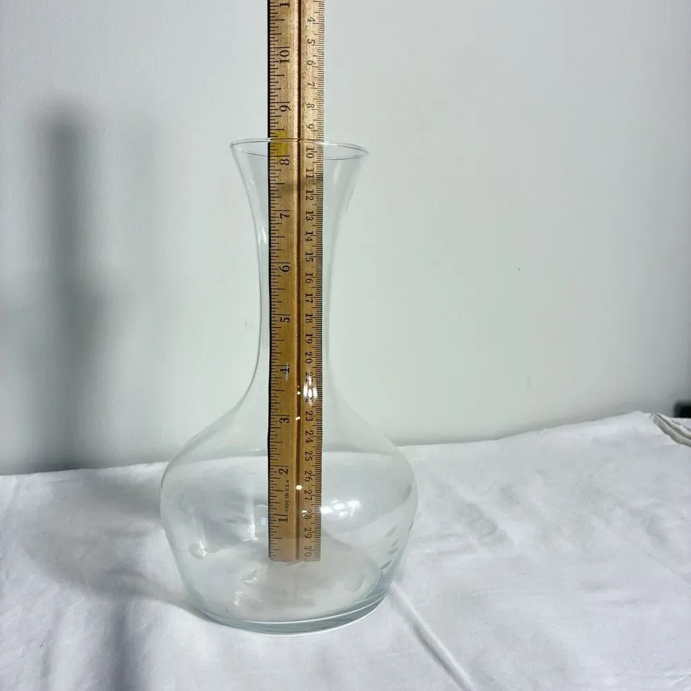 Vtg Princess House Heritage Carafe Decanter Etched Crystal Wine Water Beverage
